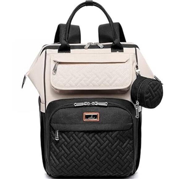 Diaper Bag Backpack, Multifunction Nappy Changing Bag with Changing Pad main image 5